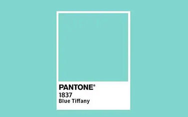 tiffany blue pantone number