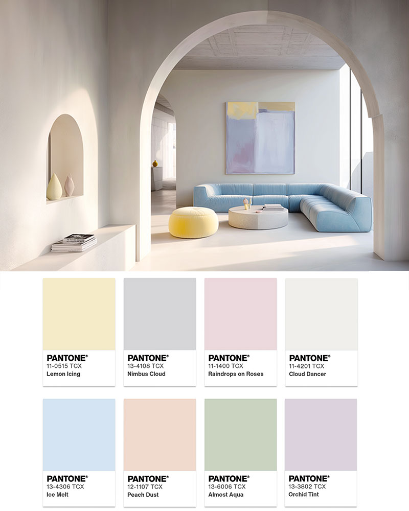 潘通年度色配色方案