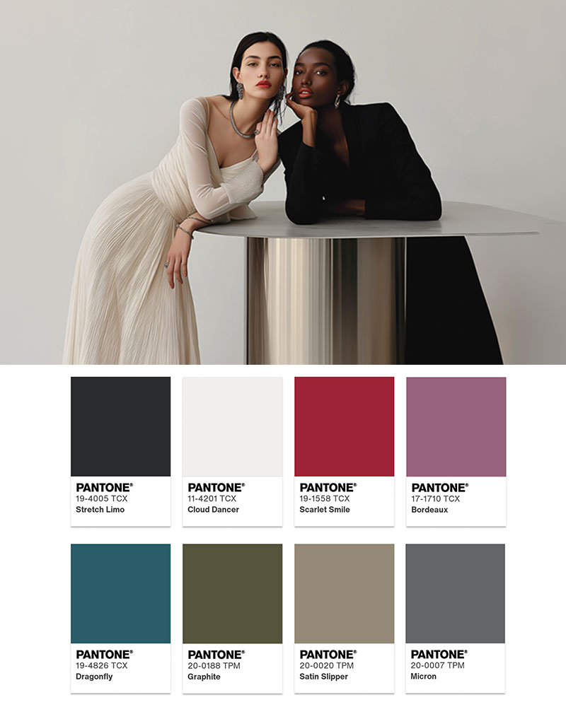 2026潘通年度色彩搭配