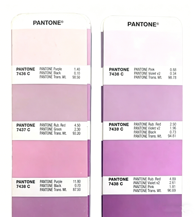 潘通色卡新旧版本对比